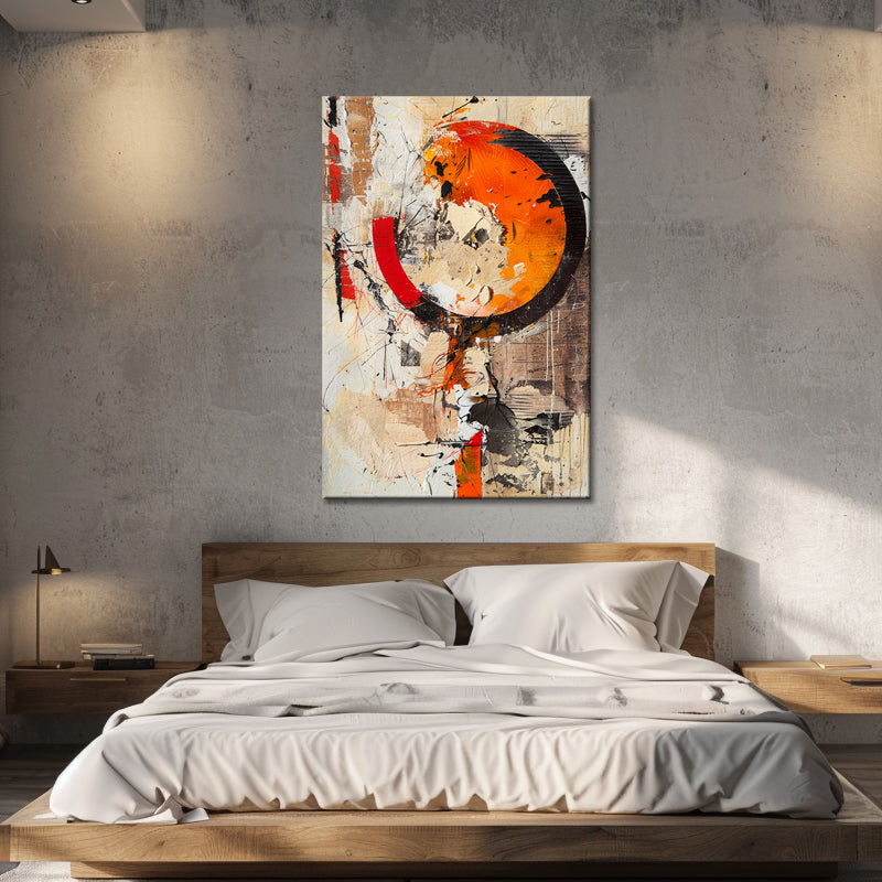 Wanddekoration abstrakt IV