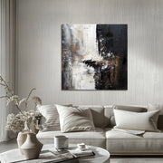 Abstract zwart wit