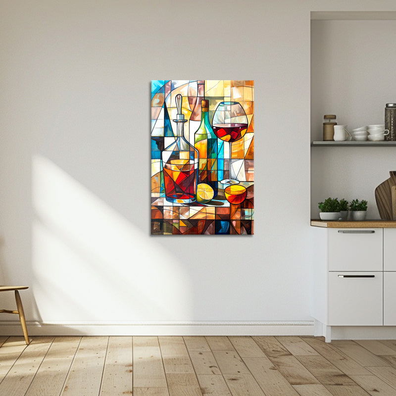 Wanddekoration Wein II