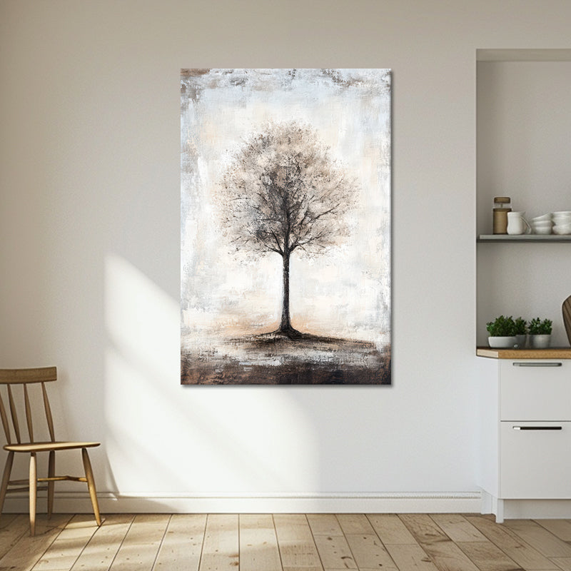 Een boom schilderij