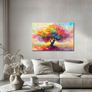 Gemälde Bunter Baum