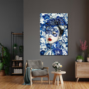 Vrouwen in delfts blauw
