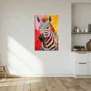Buntes Zebra
