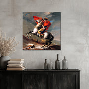 Napoleon beim Überschreiten der Alpen – Jacques-Louis David