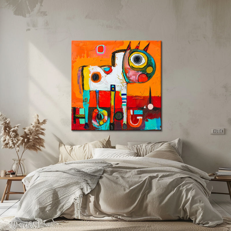 Kunst Hund Gemälde