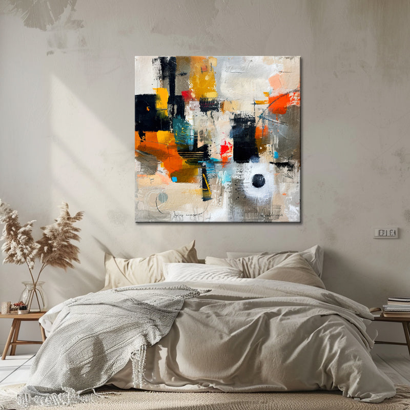 Abstraktes Kunstgemälde