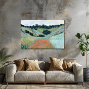 Poppy Field in a Hollow near Giverny - Monet