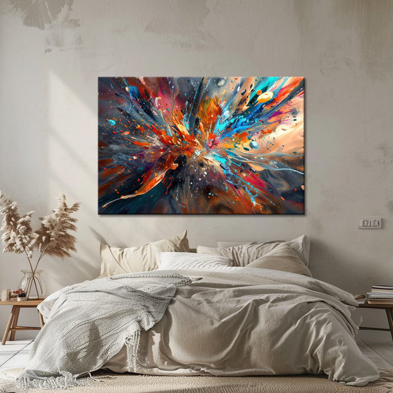 Het begin in abstract