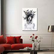 Vrouw Met Vogels Art