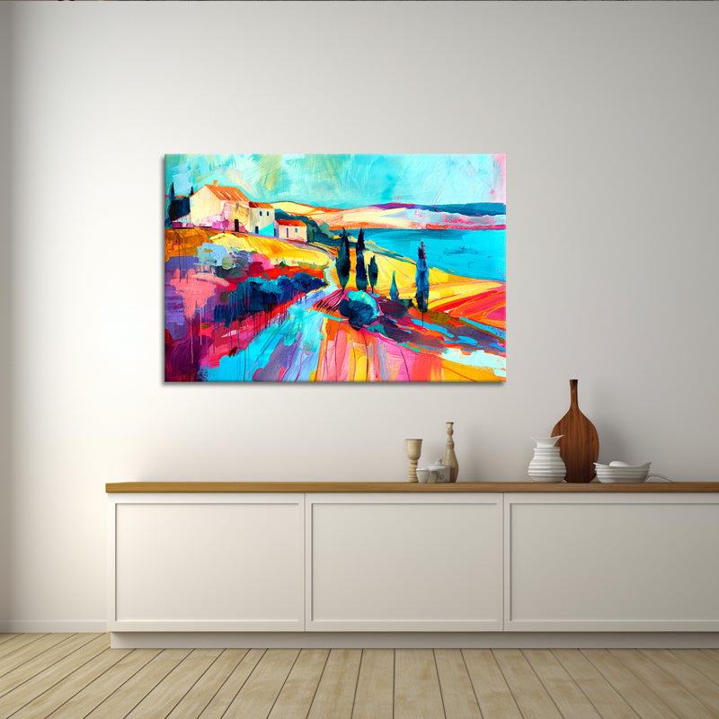 Landschap in kleur