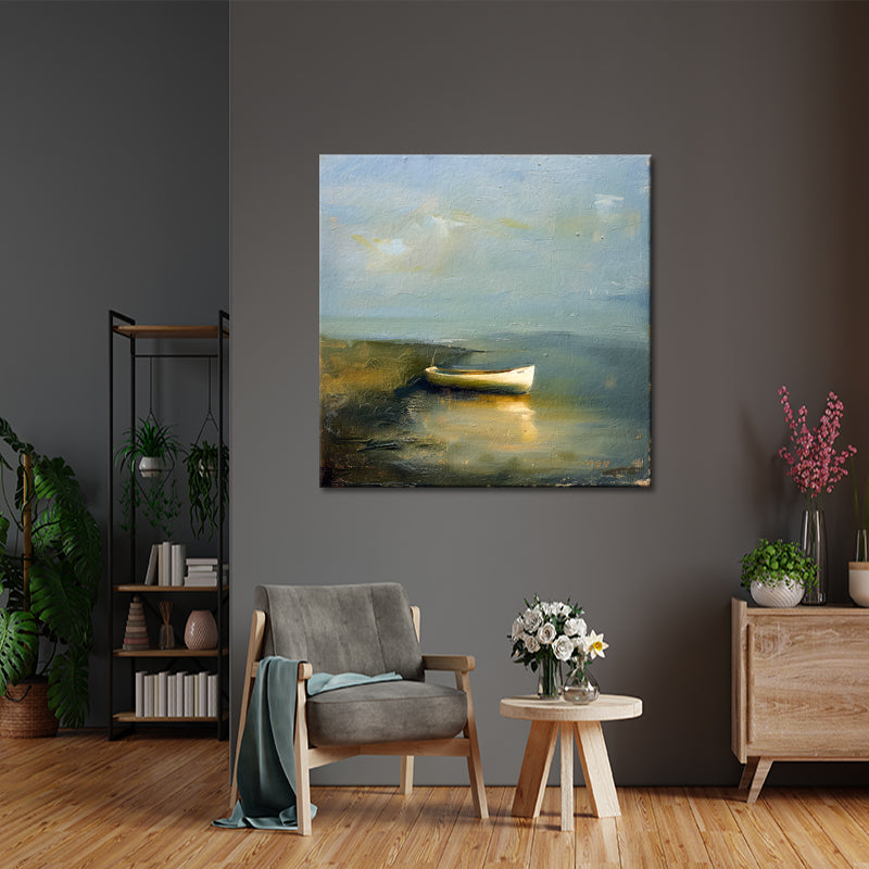 Boot schilderij stilleven