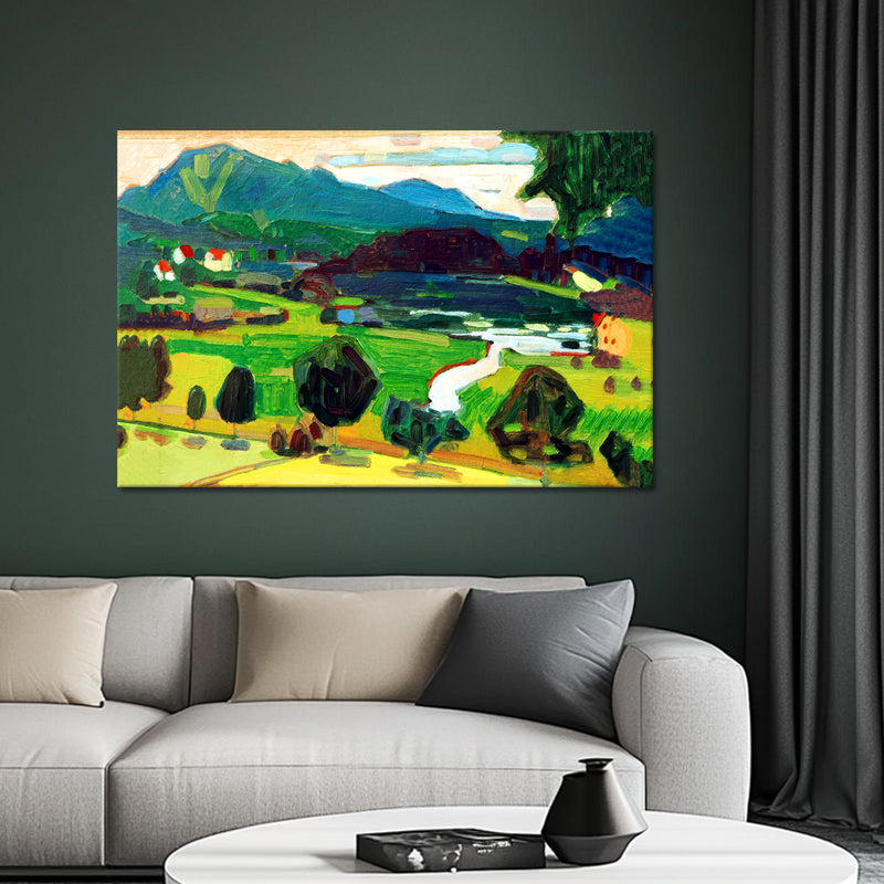 View across Staffelsee - Kandinsky