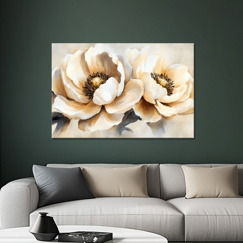 Goldene Mohnblumen Gemälde II