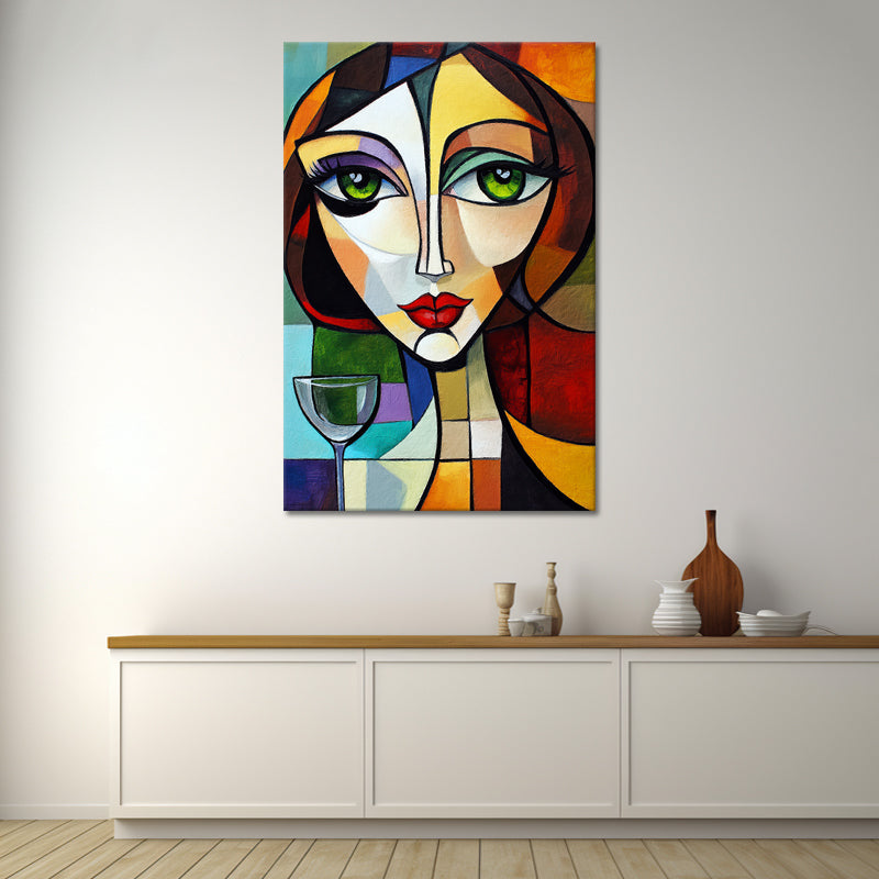 Frau Kubismus Kunst