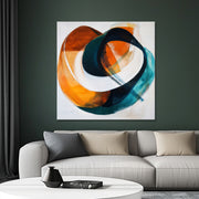 Abstrakt in warmen Farben