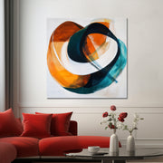 Abstrakt in warmen Farben