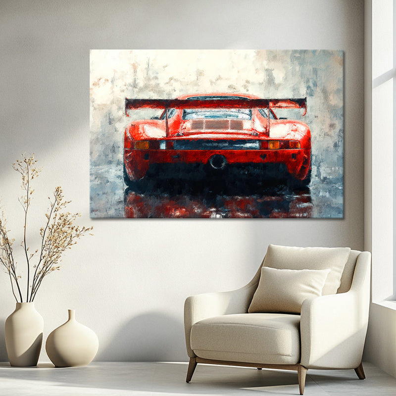 Roter Porsche 956
