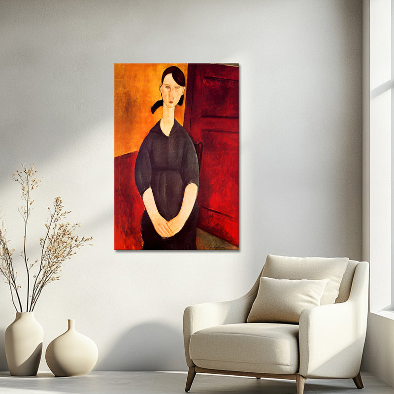 Porträt von Paulette Jourdain - Amedeo Modigliani