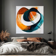 Abstrakt in warmen Farben