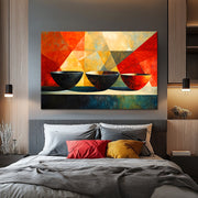 Drie decoratieve potten II