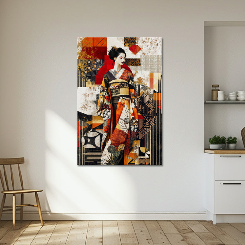 Asiatische Frau im Kimono II