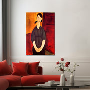 Porträt von Paulette Jourdain - Amedeo Modigliani