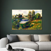 Landschaft bei Vetheuil – Auguste Renoir