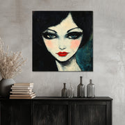 Woman #6 - Kees van Dongen ( inspiratie)