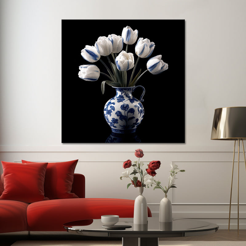 Die Delfter weißen Tulpen