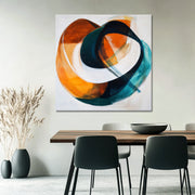 Abstrakt in warmen Farben