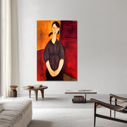 Porträt von Paulette Jourdain - Amedeo Modigliani