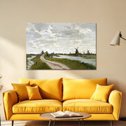 Windmühlen bei Zaandam – Monet