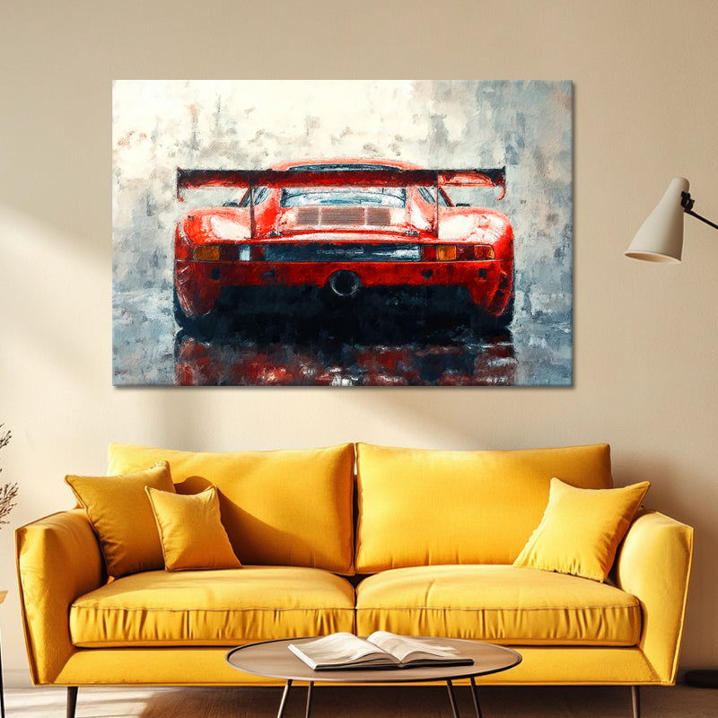Roter Porsche 956