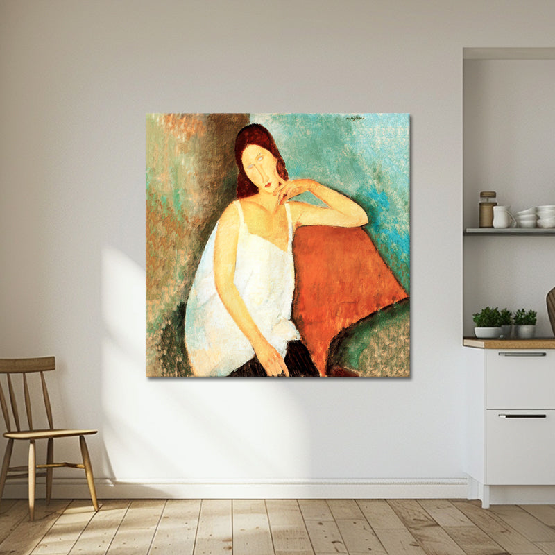 Porträt der Jeanne Hébuterne - Amedeo Modigliani
