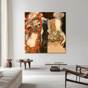 Schmücke die Braut mit Schleier und Kranz - Gustav Klimt