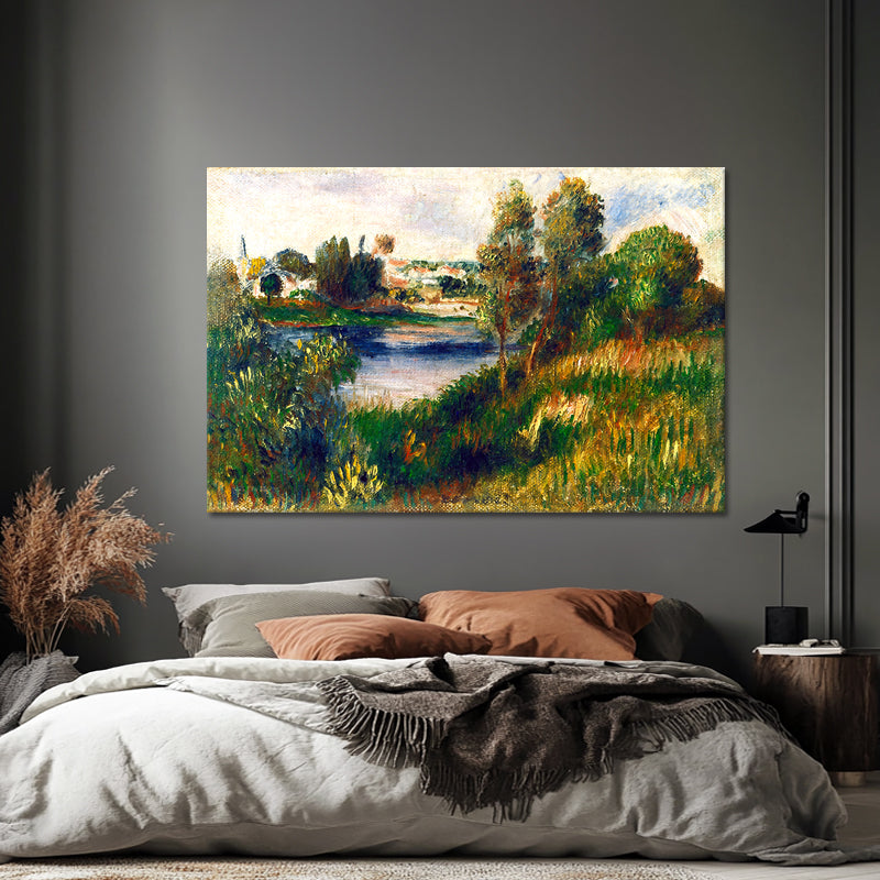 Landschaft bei Vetheuil – Auguste Renoir
