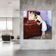 Frau vor einem Spiegel - Kees van Dongen