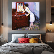 Frau vor einem Spiegel - Kees van Dongen