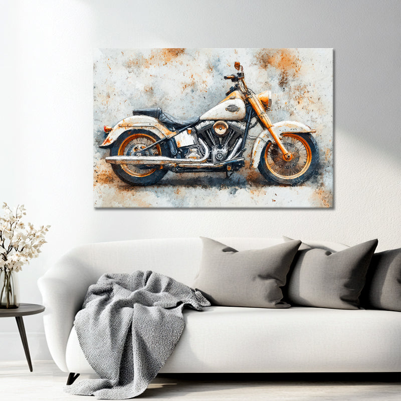 Harley-Davidson-Gemälde