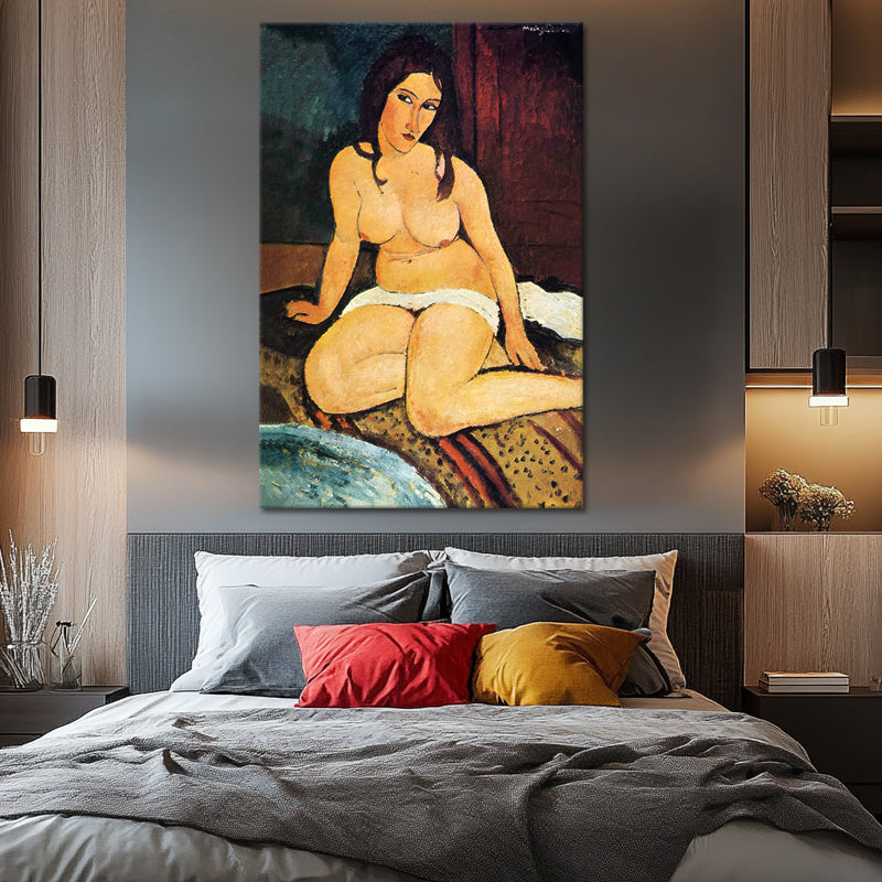 Sitzender Akt – Amedeo Modigliani