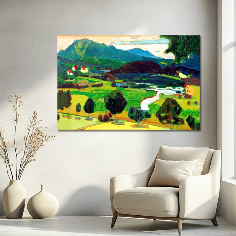 View across Staffelsee - Kandinsky