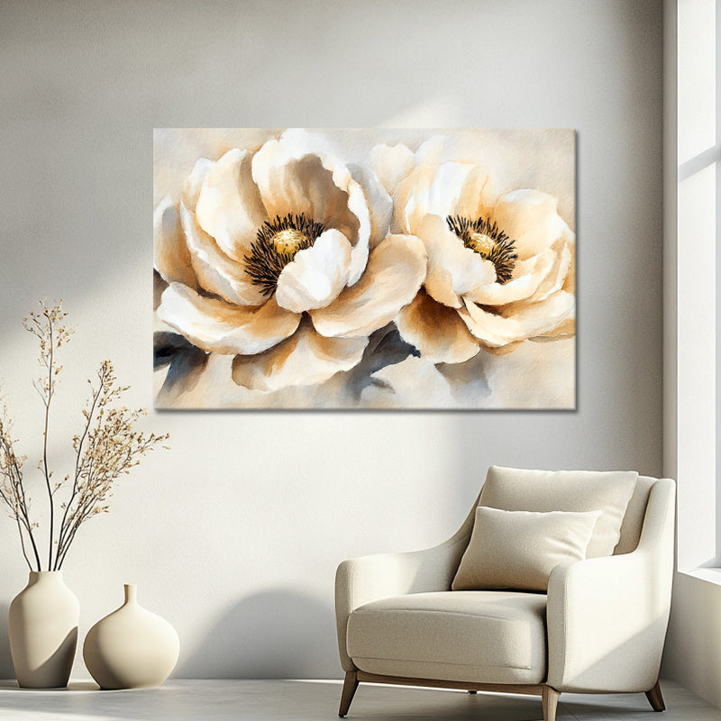 Goldene Mohnblumen Gemälde II
