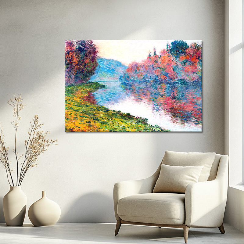Seine-Ufer bei Jenfosse – Monet