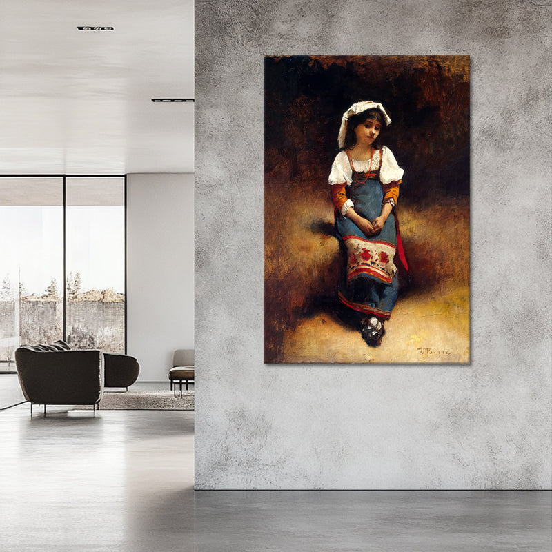 Italian girl - Leon Joseph Florentin
