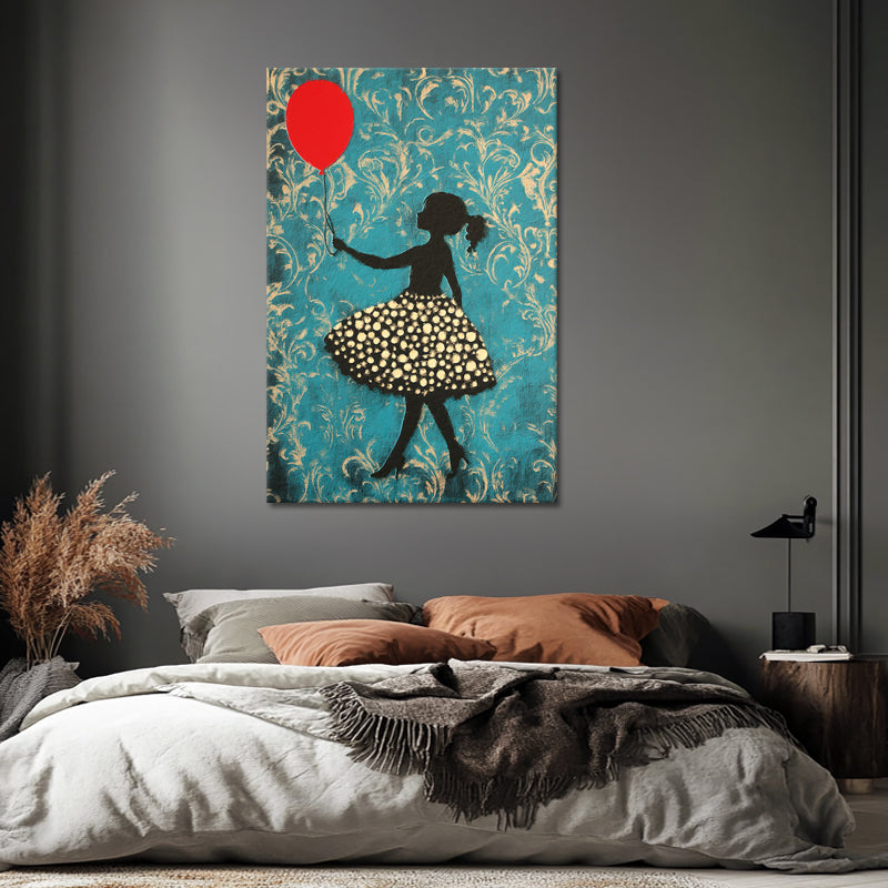 Mädchen mit Ballon