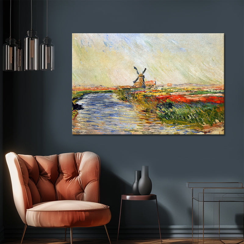 Tulpenveld in Nederland - Monet