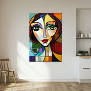 Frau Kubismus Kunst