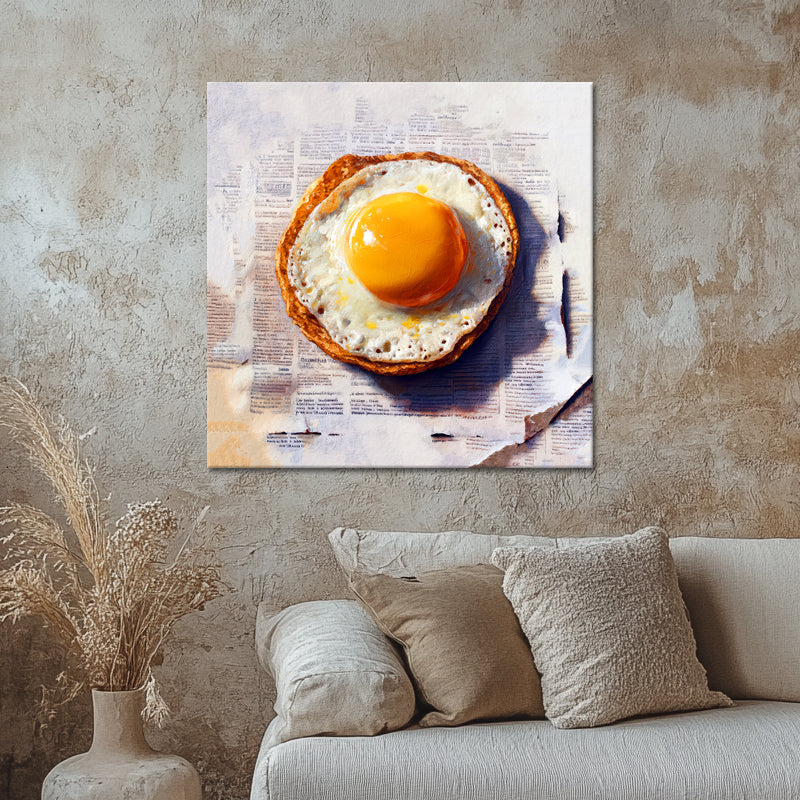 Gebakken ei schilderij II