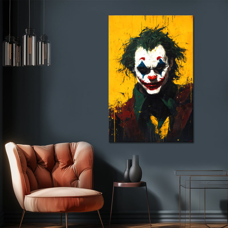 Joker-Kunstgemälde