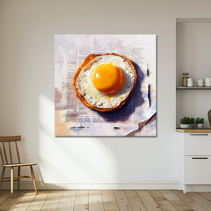 Gebakken ei schilderij II